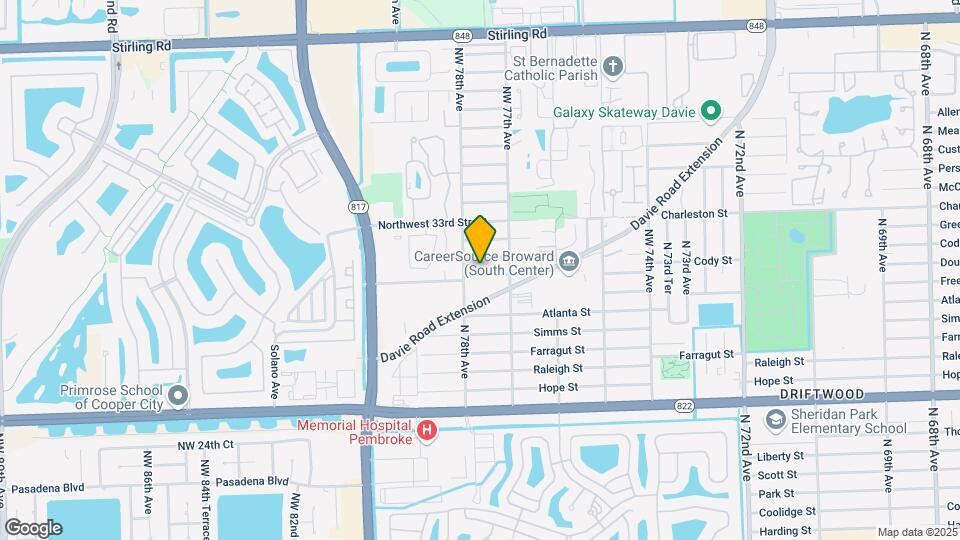 7761 NW 30th St Map and Location Details