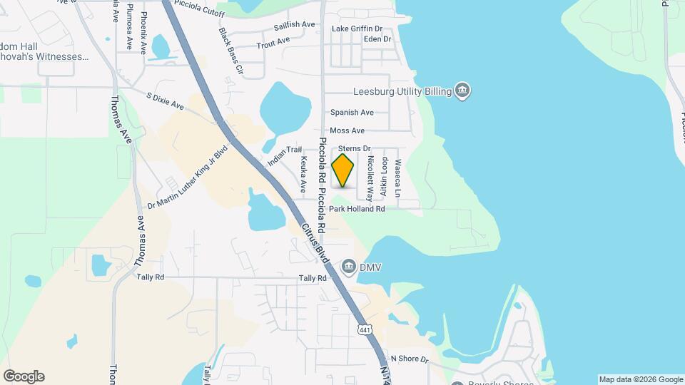 1624 Sterns Dr Mapa y Detalles de la Ubicación