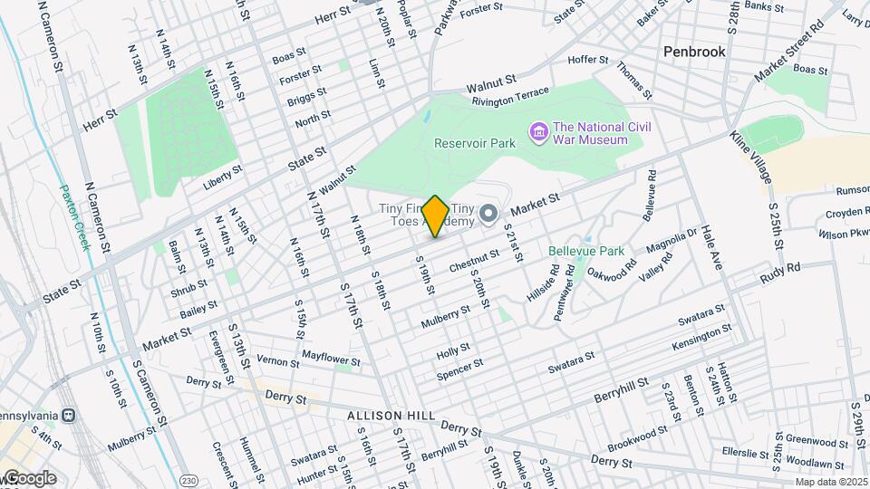 1921 Market St-Unit -3 Map and Location Details