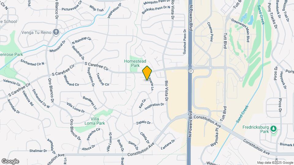 5470 Sacramento Pl Map and Location Details