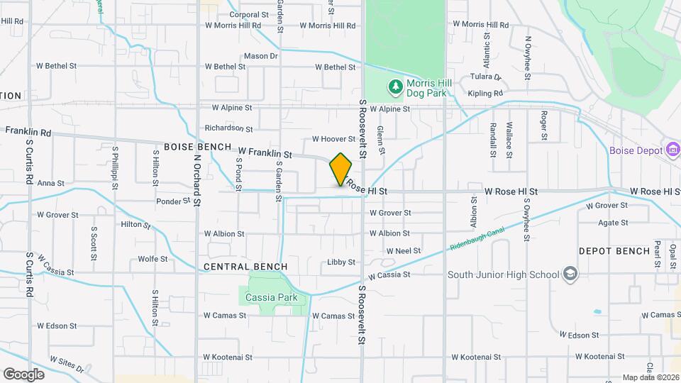 4303 Rose Hill Ct Map and Location Details