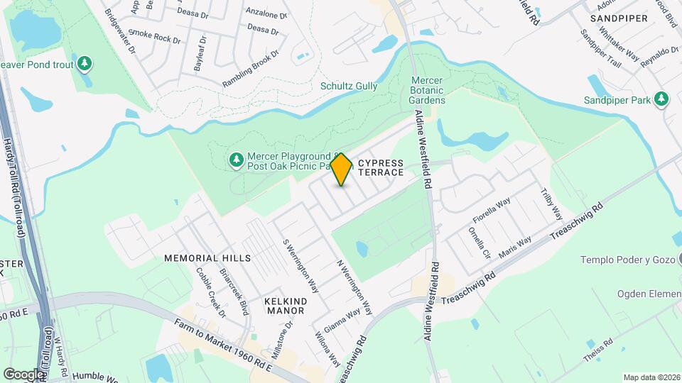 21831 Westfield Ridge Dr Map and Location Details