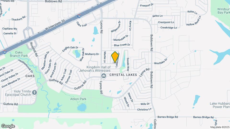 4218 Crestwood Dr Map and Location Details
