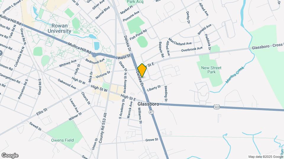 40 N Delsea Dr Map and Location Details