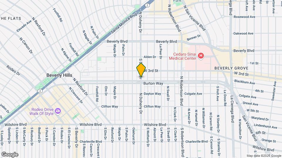 328 S Doheny Dr Map and Location Details