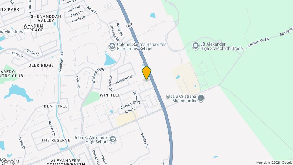 9926 Kaspar Dr Map and Location Details