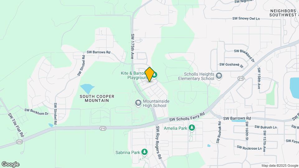 17231 SW Goldcrest Ln Map and Location Details