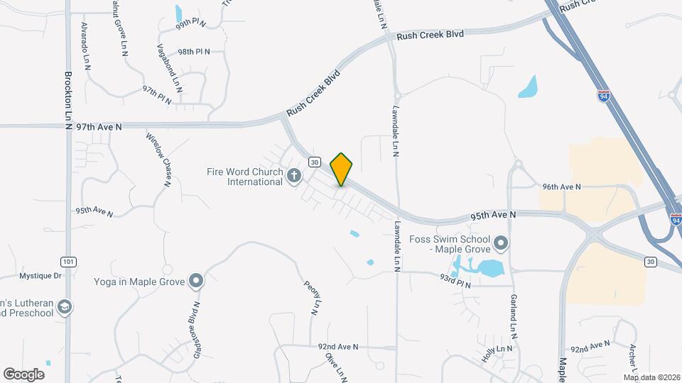 17756 96th Ave N Map and Location Details