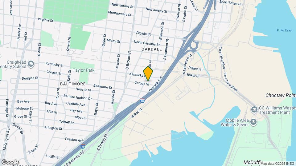 776 Gorgas St Mapa y Detalles de la Ubicación