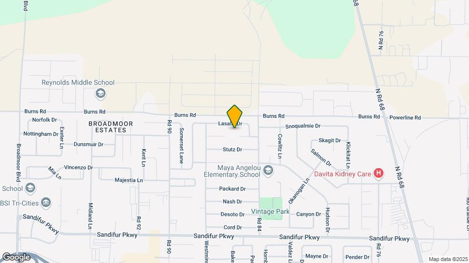 8511 Tucker Ct Map and Location Details