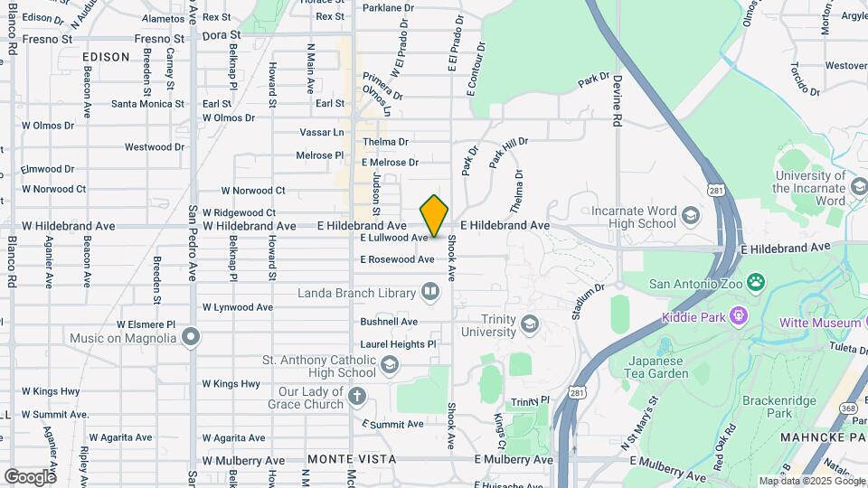 318-320 E Lullwood Ave Mapa y Detalles de la Ubicación