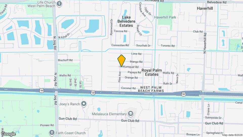 5854 Kumquat Rd Map and Location Details