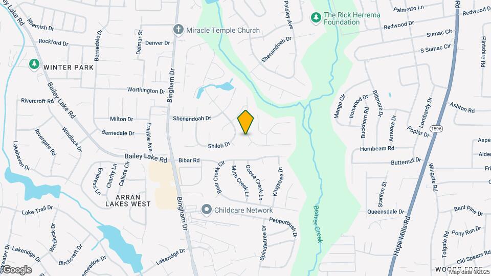 1652 Winnabow Dr Map and Location Details