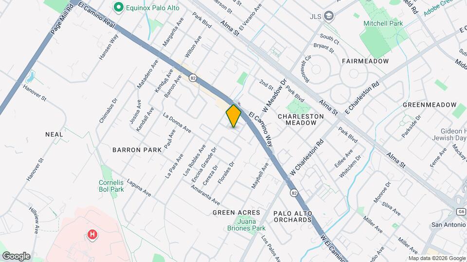 578 Vista Ave Map and Location Details