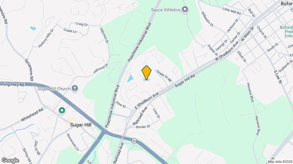 1919 Briarcliff Wy Map and Location Details