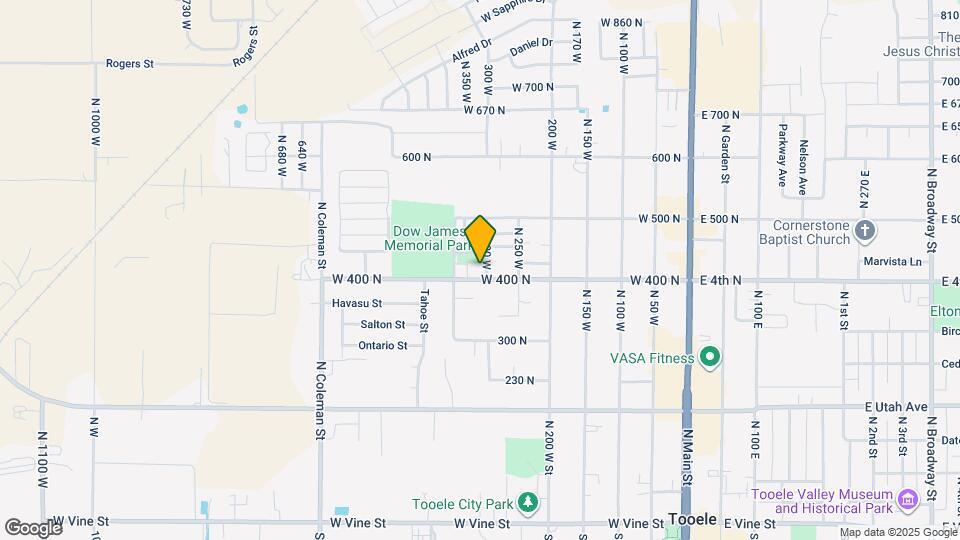 417 N 300 W Map and Location Details