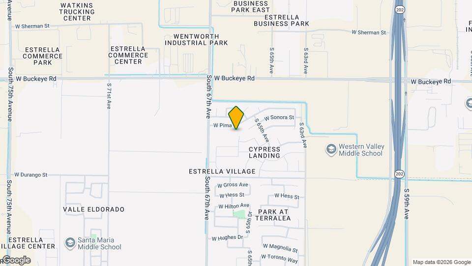 1602 S 65th Glen, Unit 02 Map and Location Details