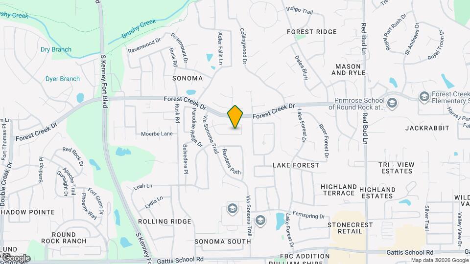 1549 Homewood Cir Map and Location Details