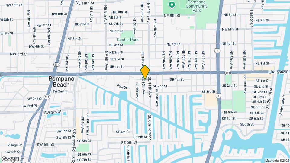 104 SE 10th Ave Map and Location Details
