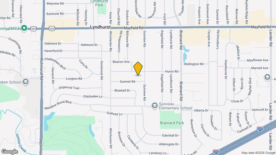 5451 Summit Rd Map and Location Details