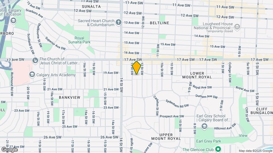 1313 Cameron Ave SW Map and Location Details