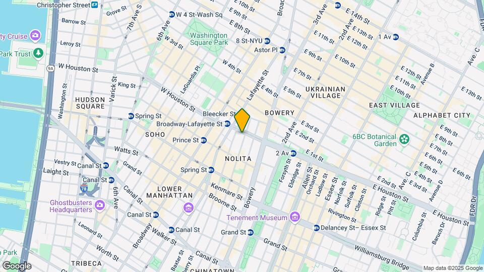 293 Mott St Mapa y Detalles de la Ubicación