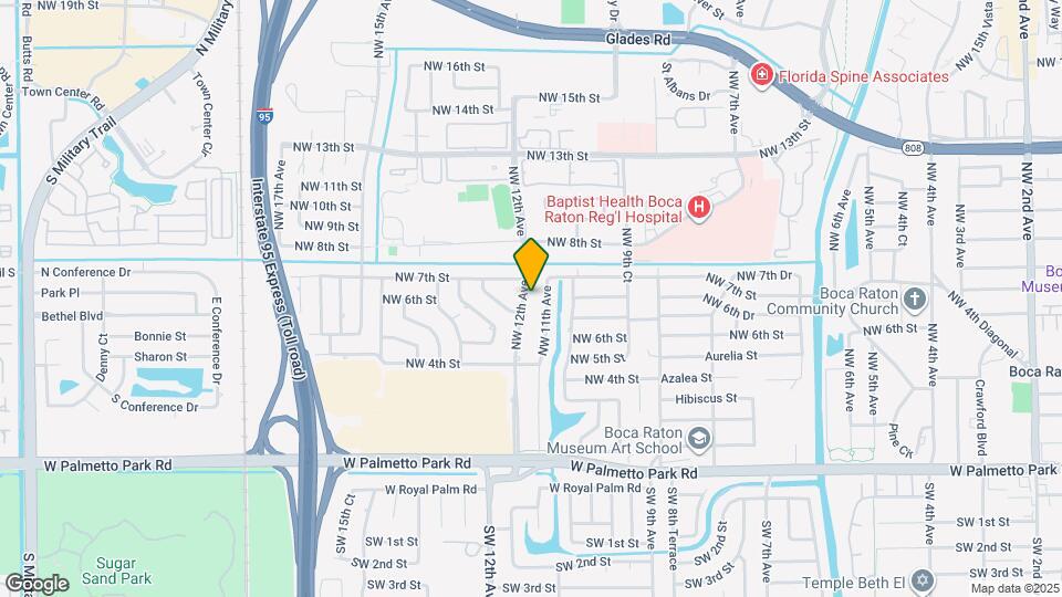 640 NW 12th Ave Map and Location Details