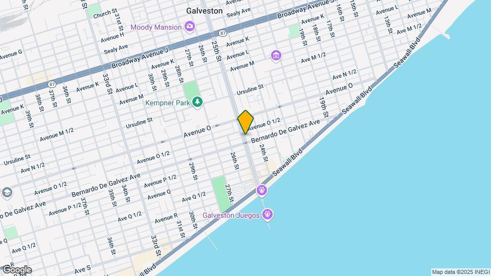 1814 25th St Mapa y Detalles de la Ubicación