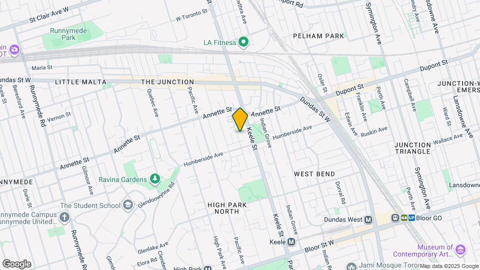 125 Mavety St Map and Location Details