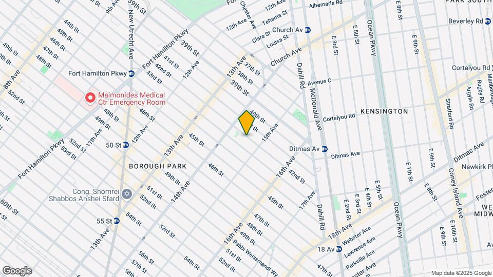 1448-1460 42nd St Map and Location Details