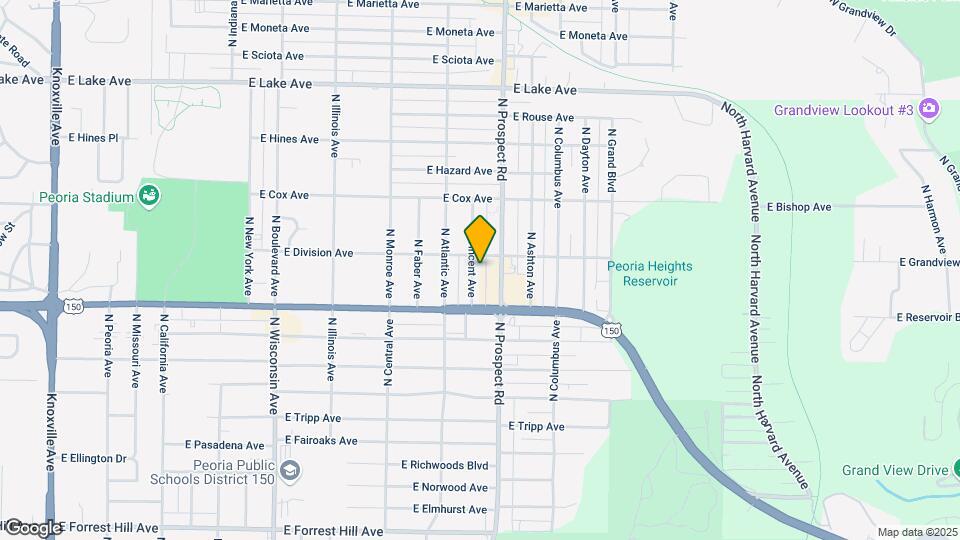 3730 N Vincent Ave Map and Location Details