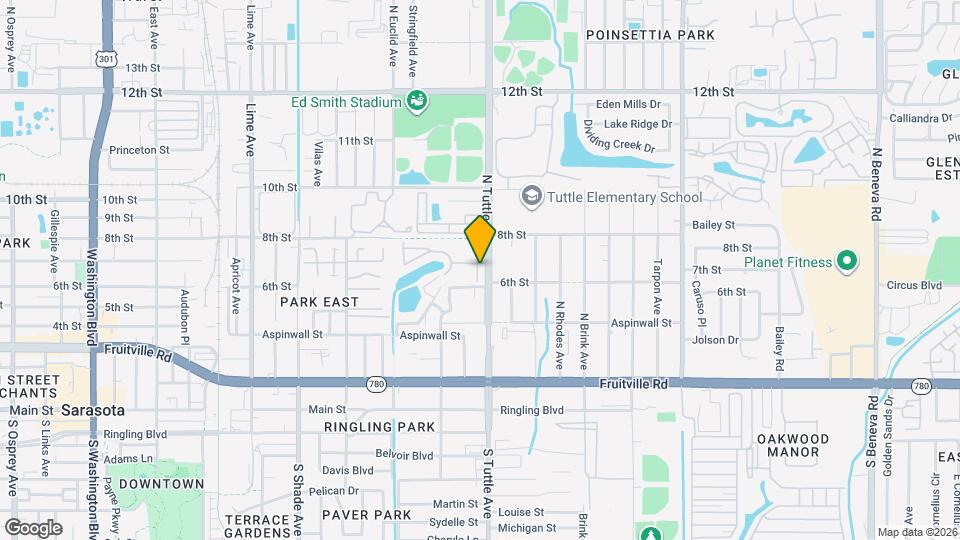 2752 Hidden Lake Blvd Map and Location Details