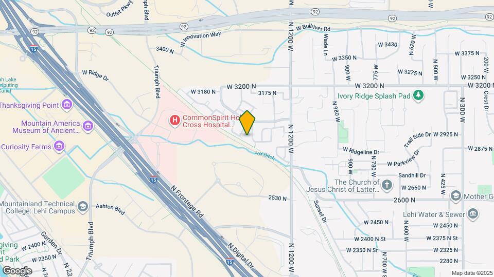 1430 W Westbury Way Map and Location Details