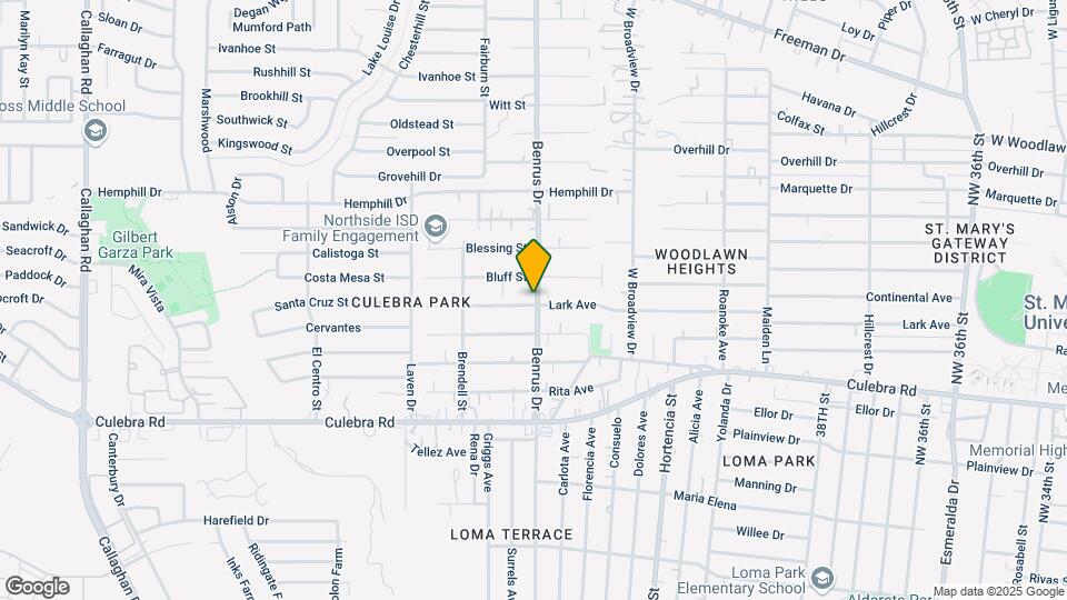 5003 Lark Ave Map and Location Details