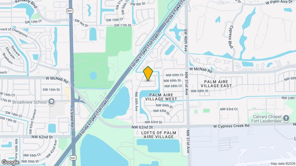 3330 NW 69th St Mapa y Detalles de la Ubicación