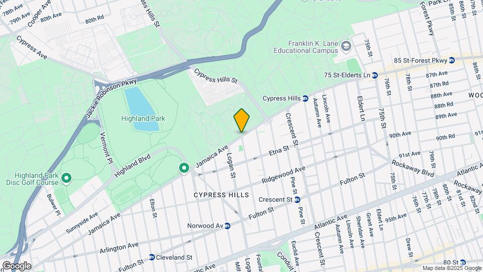 718 Jamaica Ave Mapa y Detalles de la Ubicación