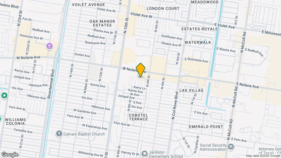 3821 N 7th Ct Map and Location Details