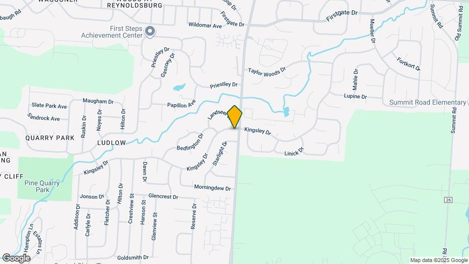 8575 Kingsley Dr Map and Location Details