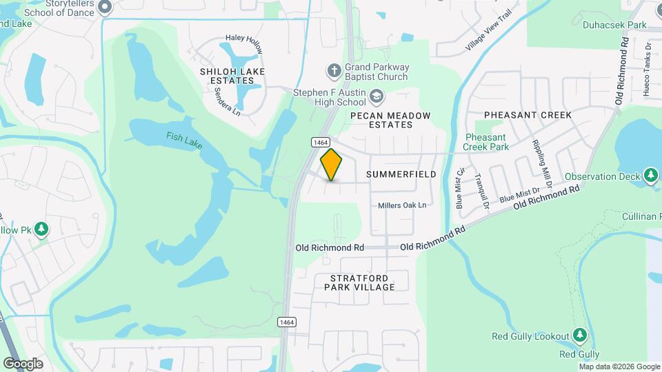 17103 Canterbury Green Ct Map and Location Details