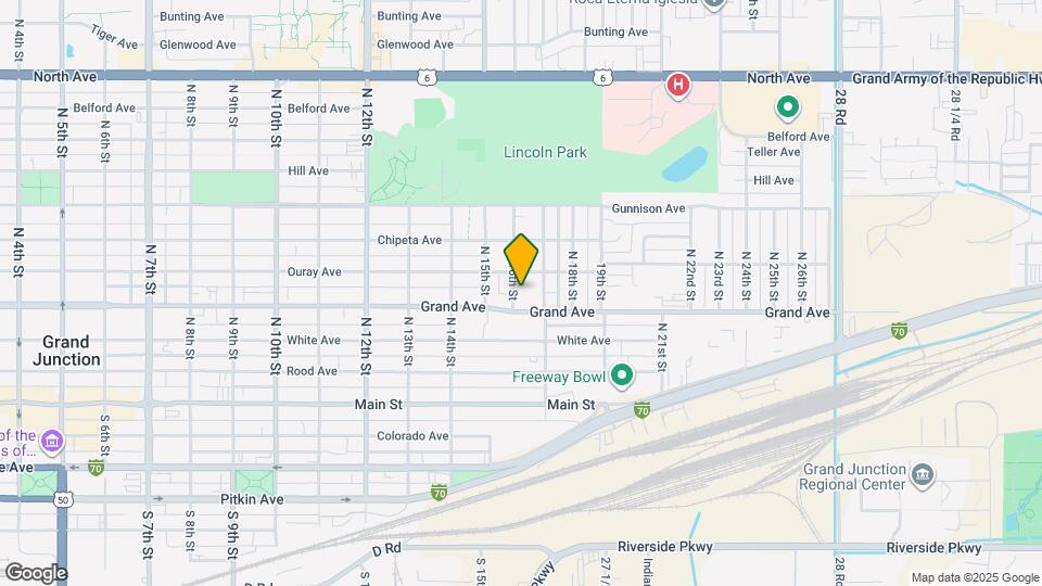 430 N 16th St, Unit A Map and Location Details