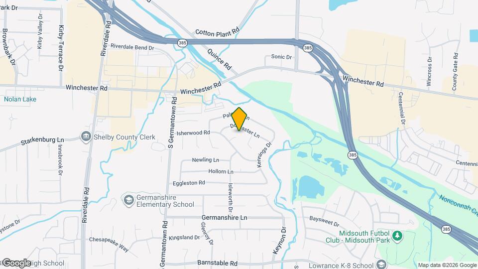 3771 Isherwood Cove Map and Location Details