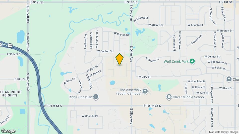 3120 S Redwood Ave Map and Location Details