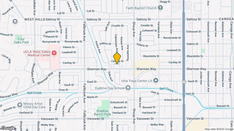 22525 Sherman Way Map and Location Details