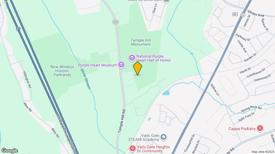 Temple Hill Apartments Map and Location Details