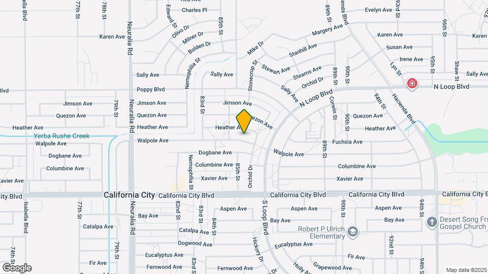 8513 Walpole Ave Map and Location Details
