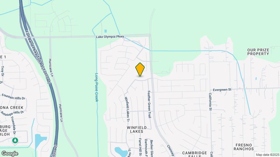2406 Hawthorne Brook Ln Map and Location Details