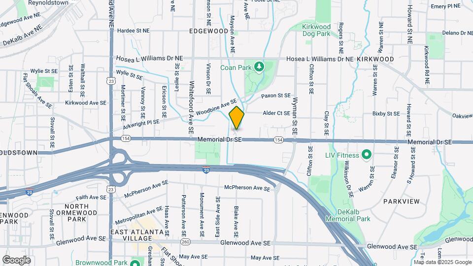 1494 Memorial Drive Map and Location Details