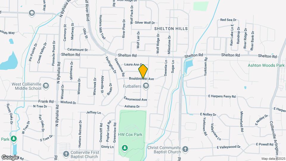 1150 Tararidge Dr Map and Location Details