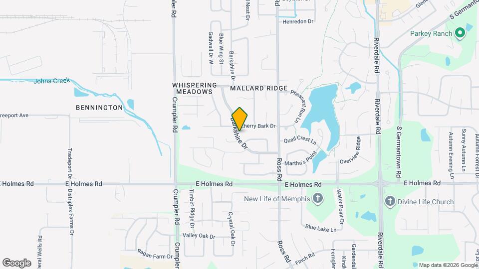 5100 Barkshire Dr Map and Location Details