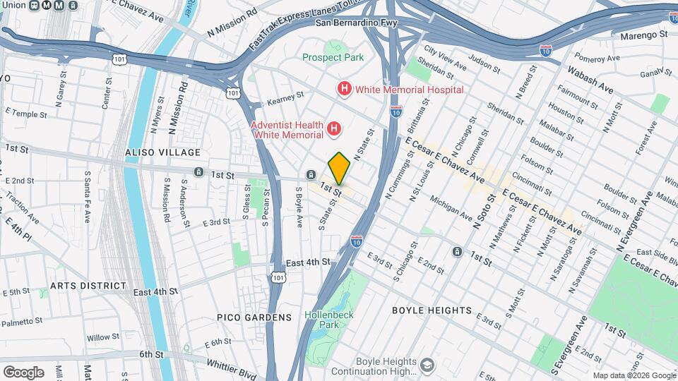 115 N State St Map and Location Details